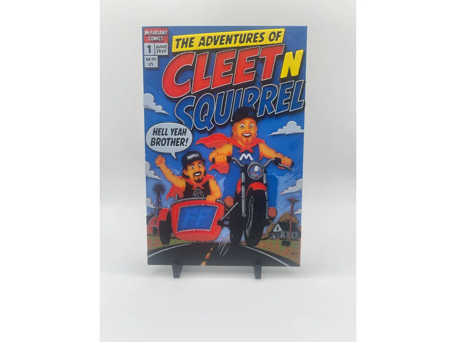 Cleet N Squirrel Comic HueForge
