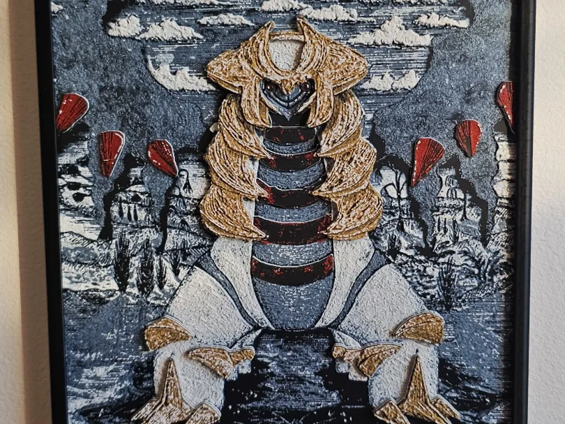 Giratina Hueforge/Chroma Canvas Artwork