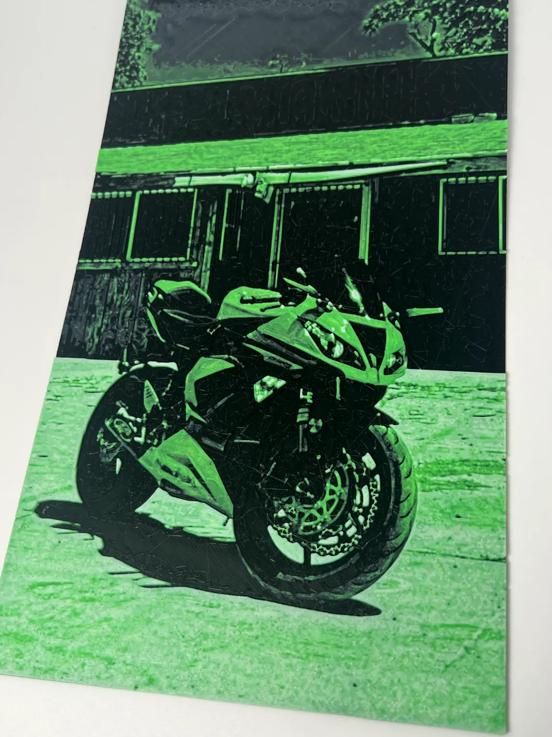 Kawasaki ZX6R Hue Forge Model