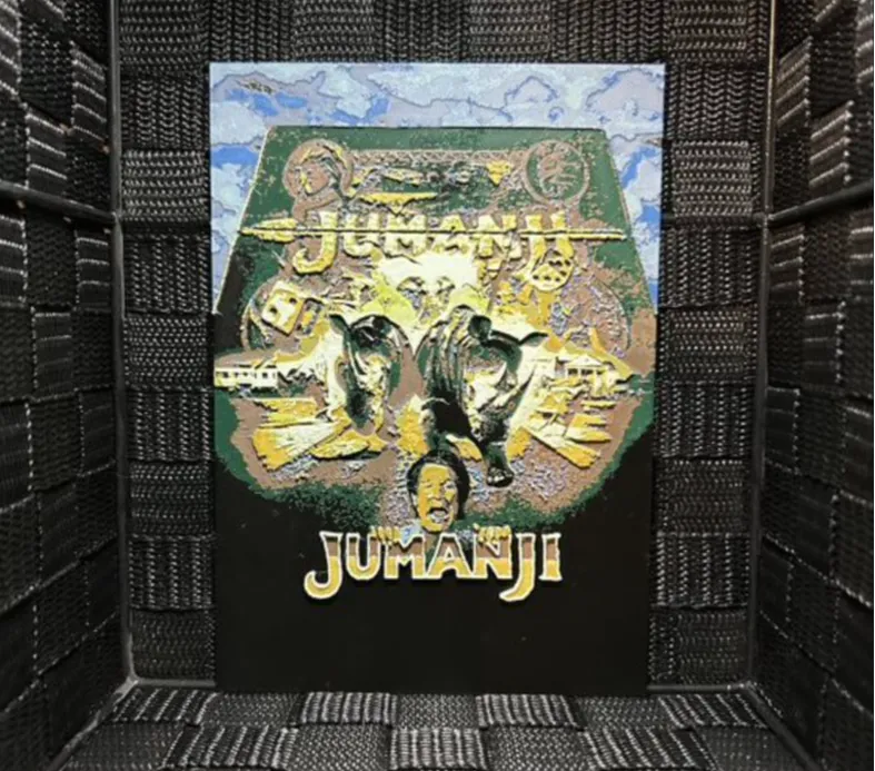 Hueforge Movie Poster - Jumanji -