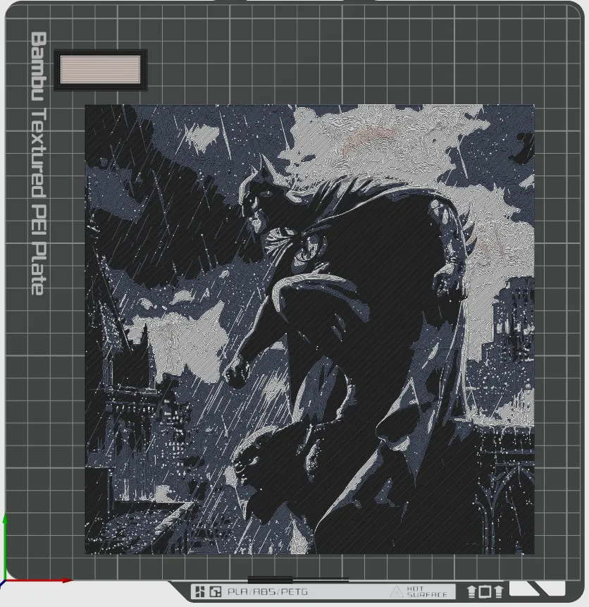 Hueforge Batman
