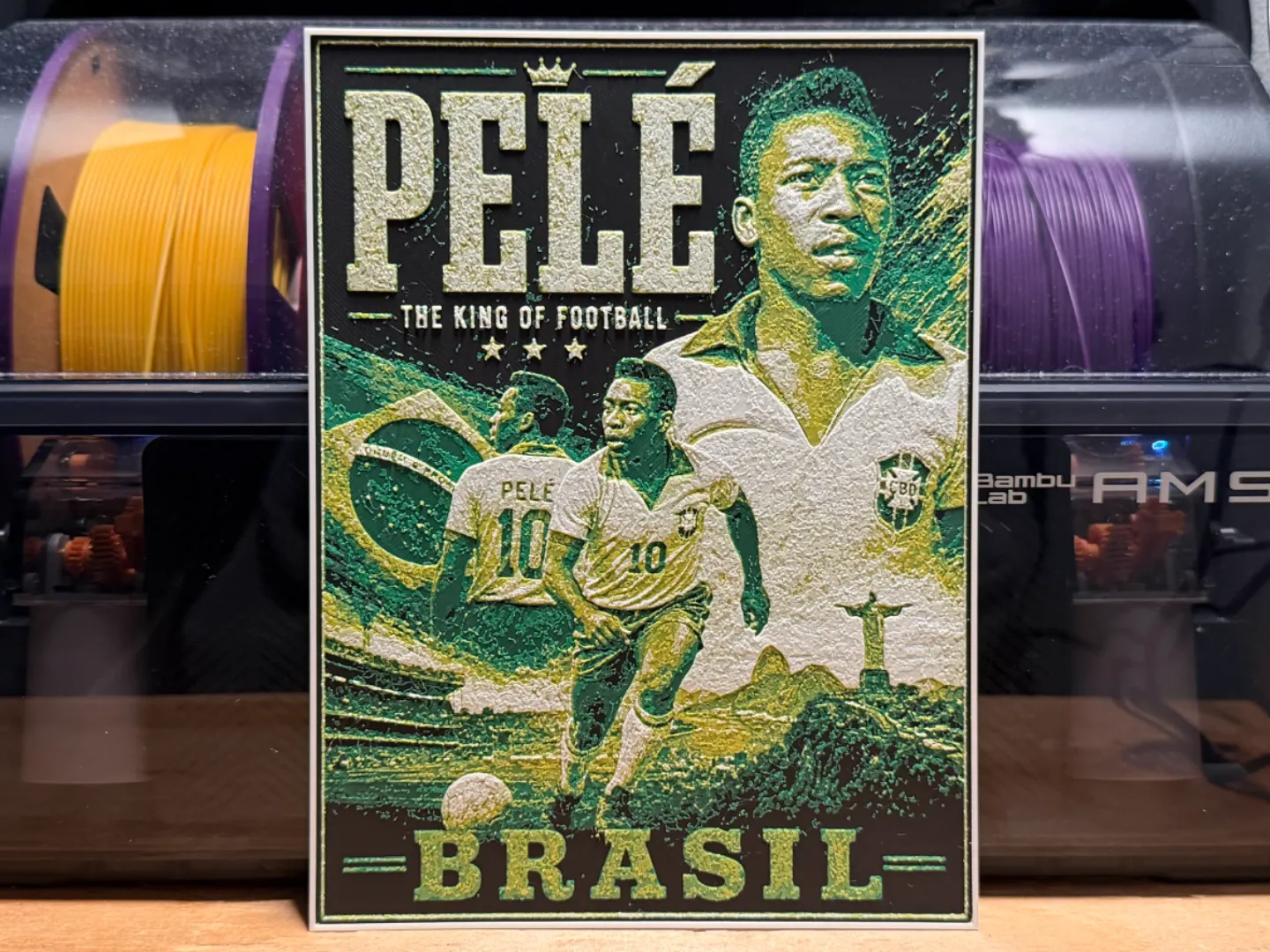 Pelé Poster HueForge