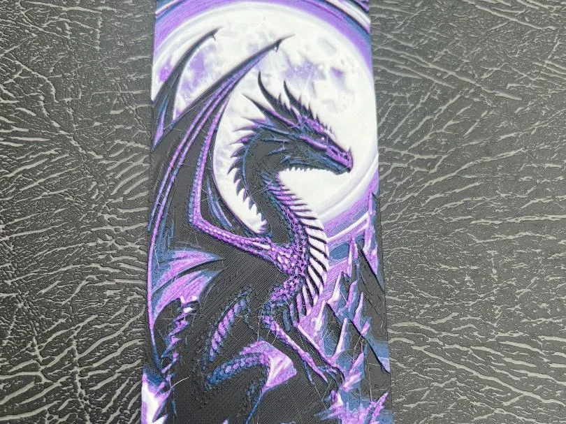 Dragon Moon bookmark - FREE commercial license