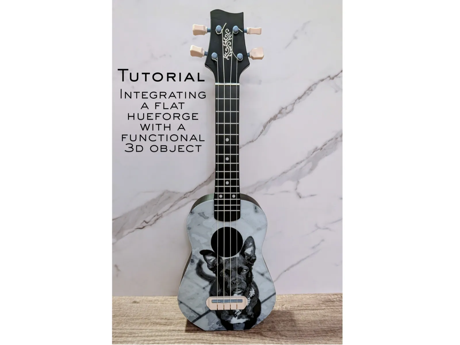 Dignified Doggy Uke - Flatforge Tutorial