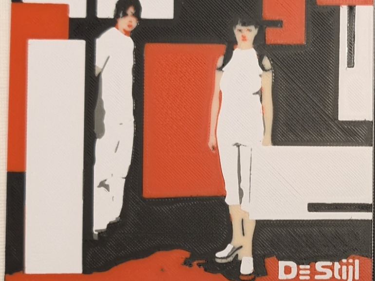 The White Stripes - De Stijl - Album Cover Art