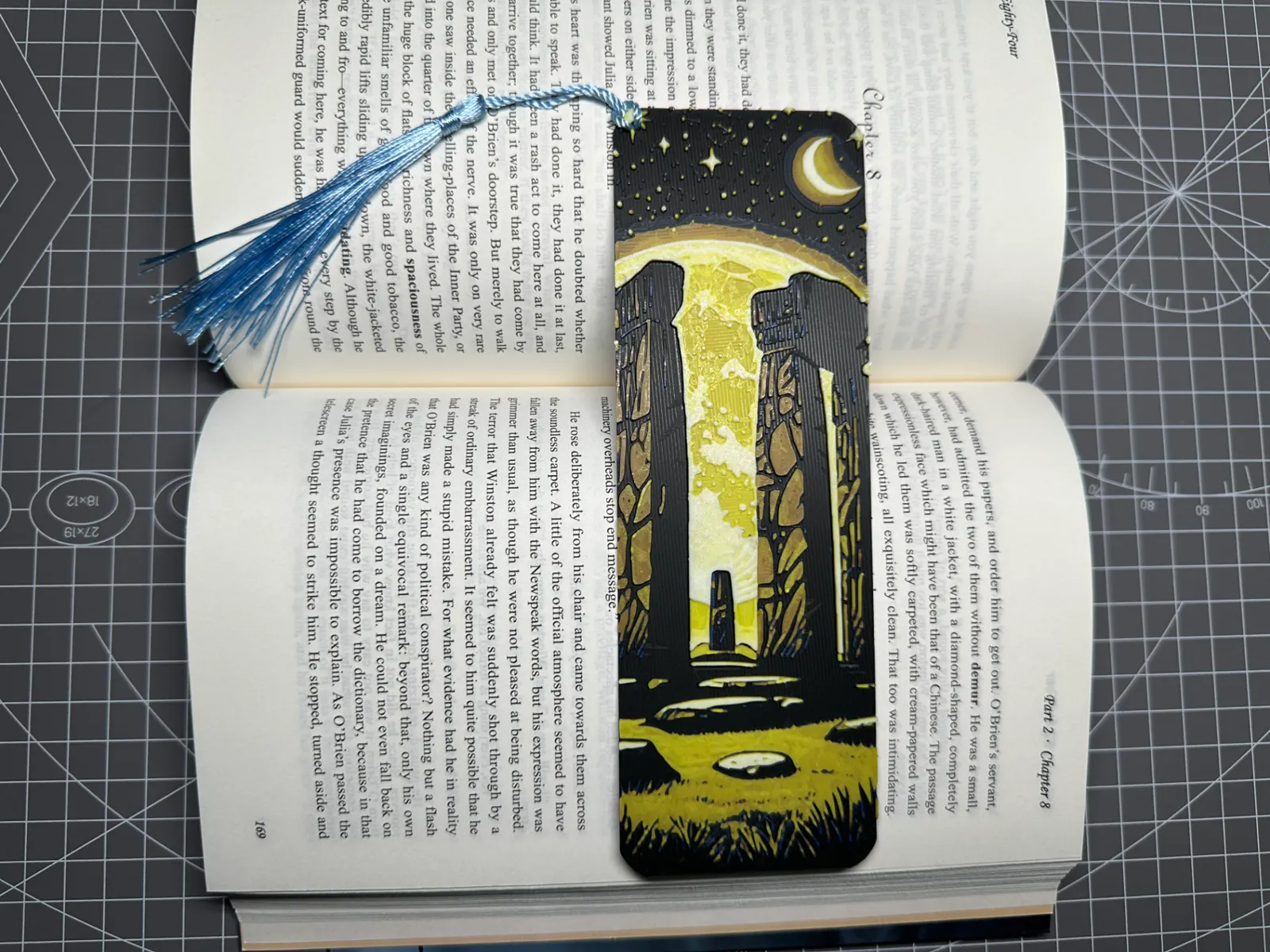 BookMark_Stonehenge_Hueforge