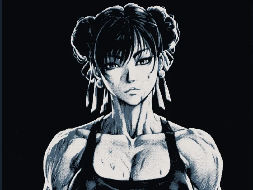 Chun-Li Hueforge
