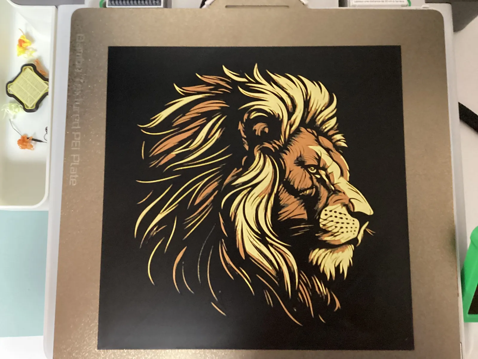 Lion hueforge