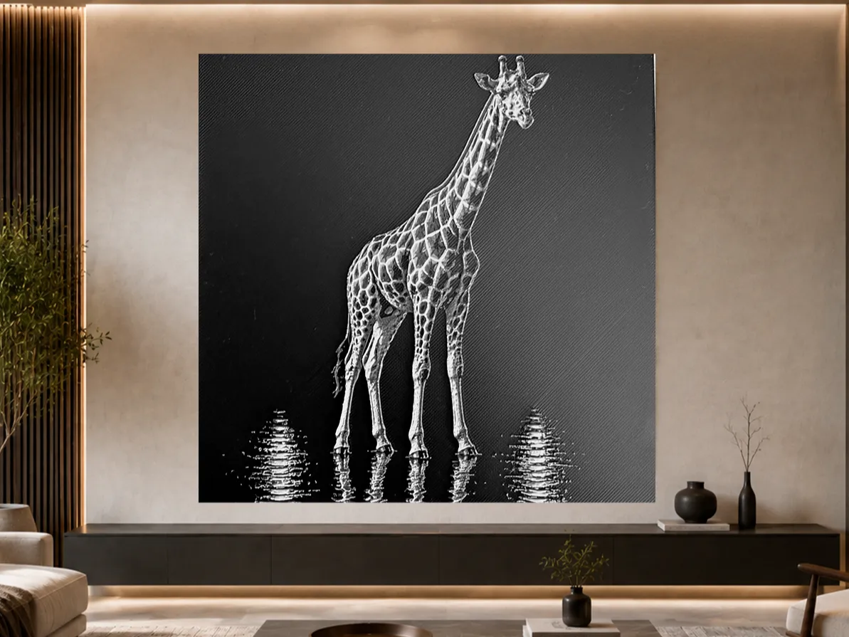 Hueforge - Girafe solitaire