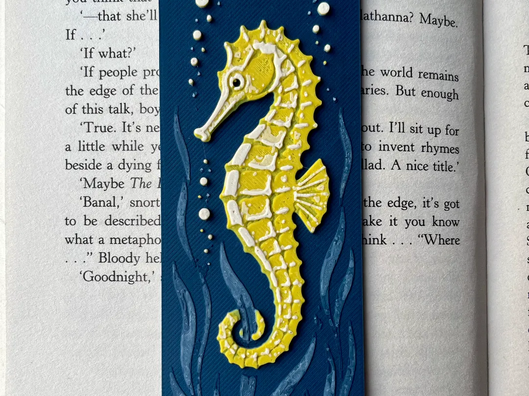 Seahorse Bookmark