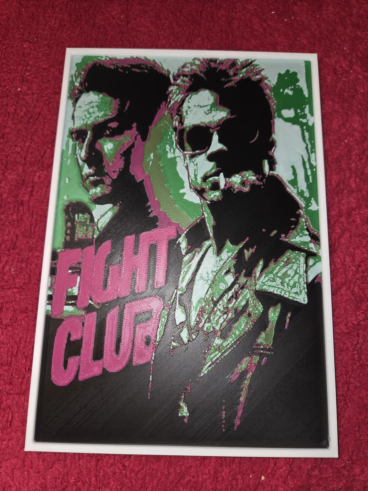fight club 3d poster