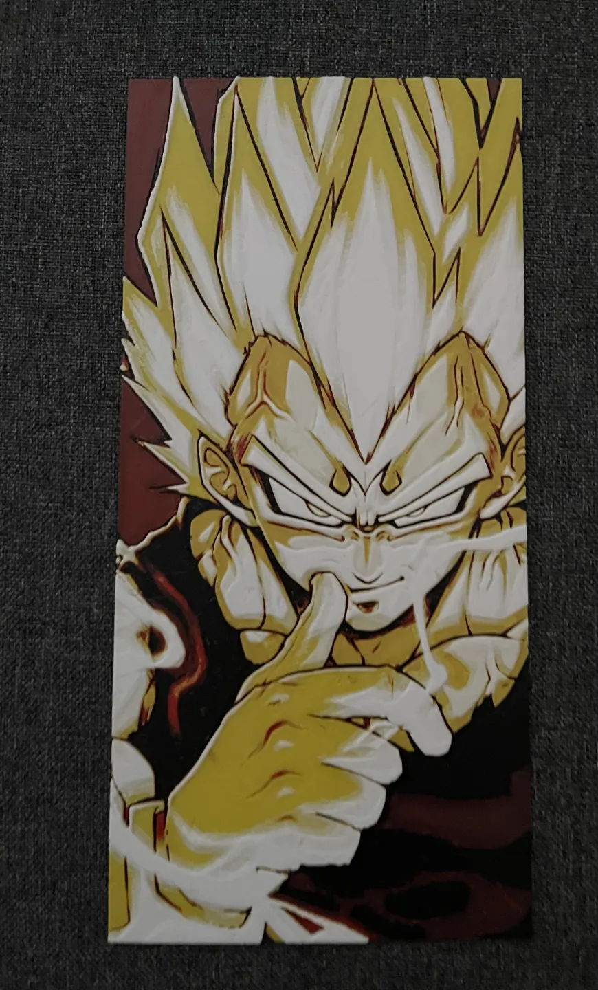 Vegeta Majin Vertical Format Hue Forge