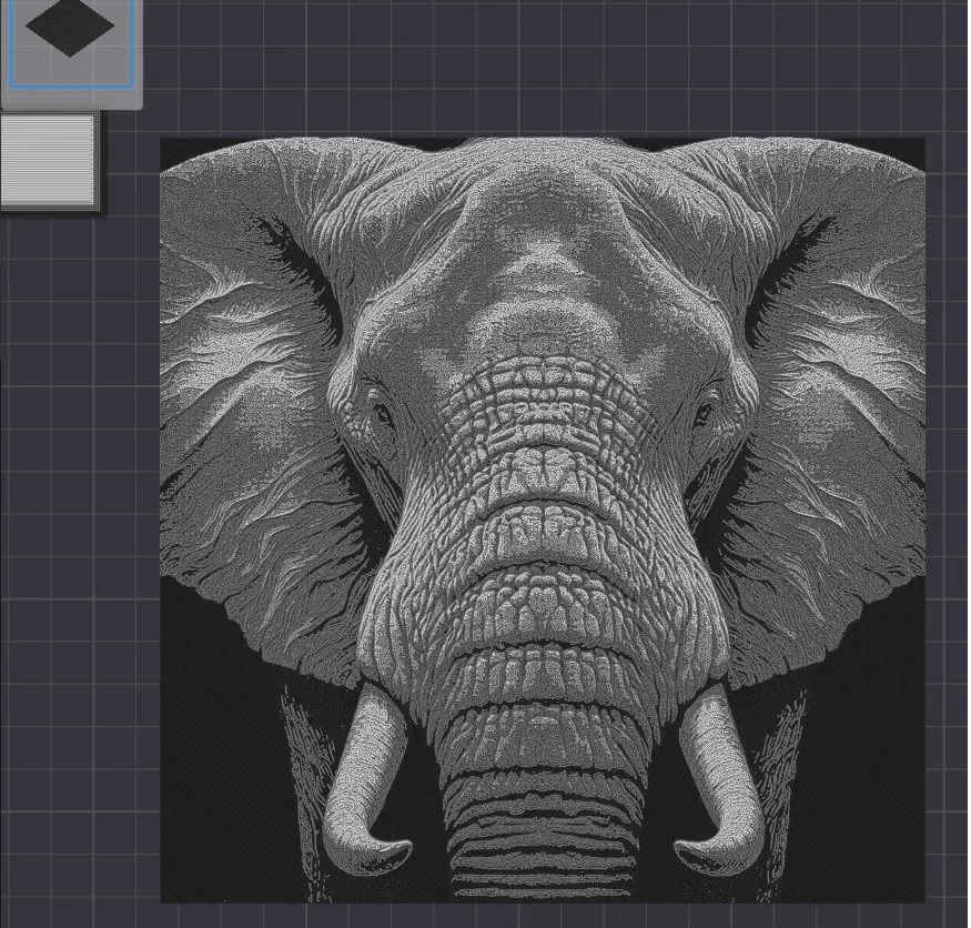 Majestic Elephant HUEFORGE