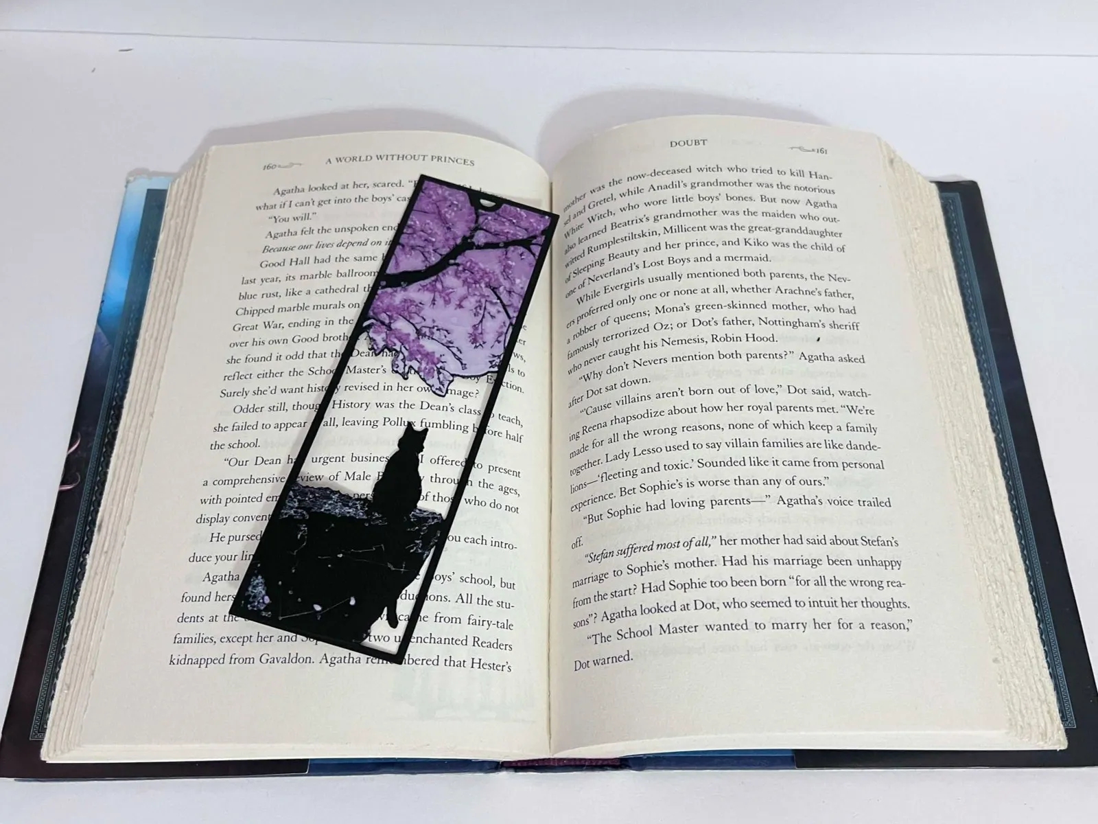 Cat and Cherry Blossoms - Bookmark