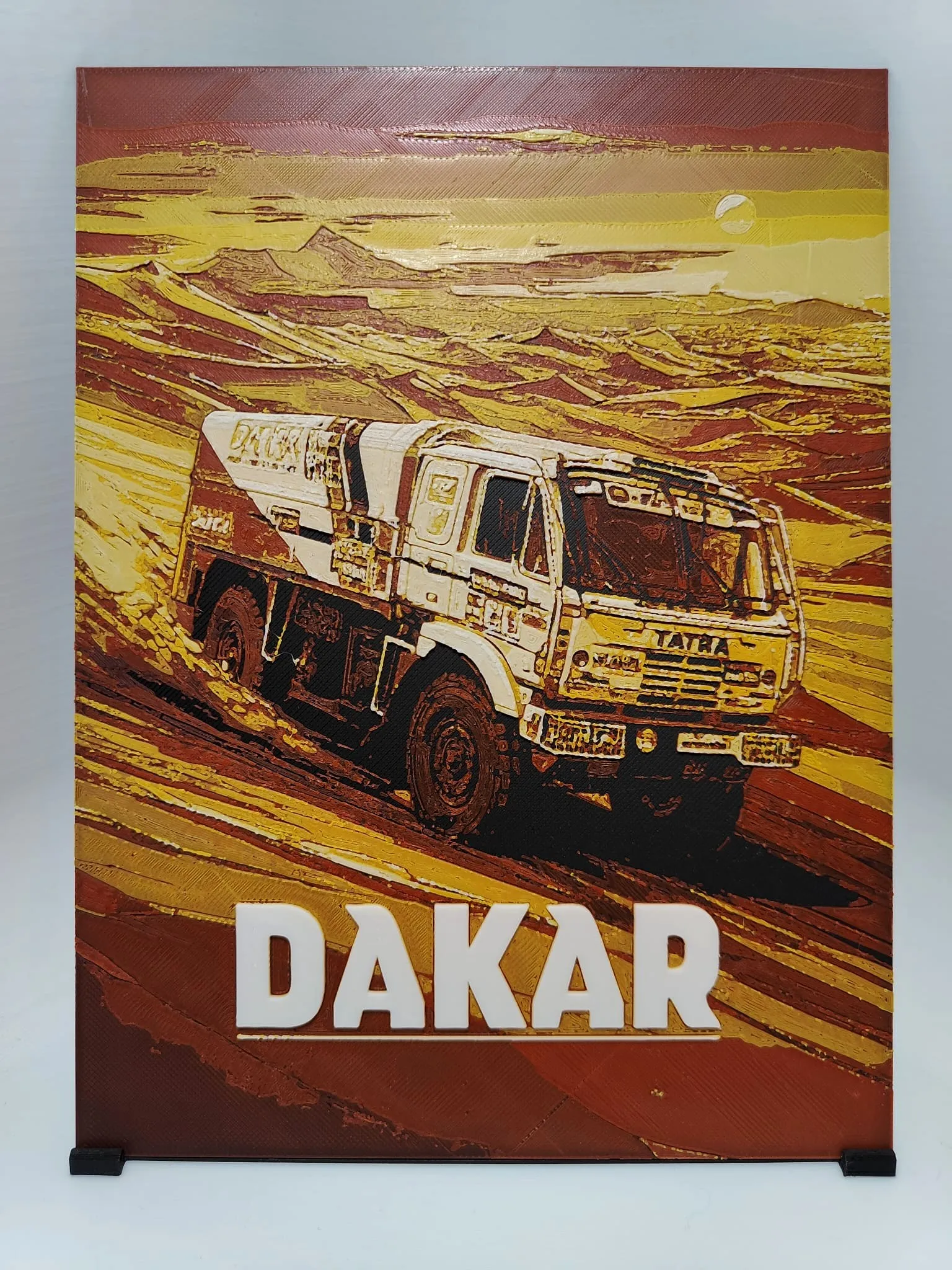 Dakar #2 Poster - Hueforge