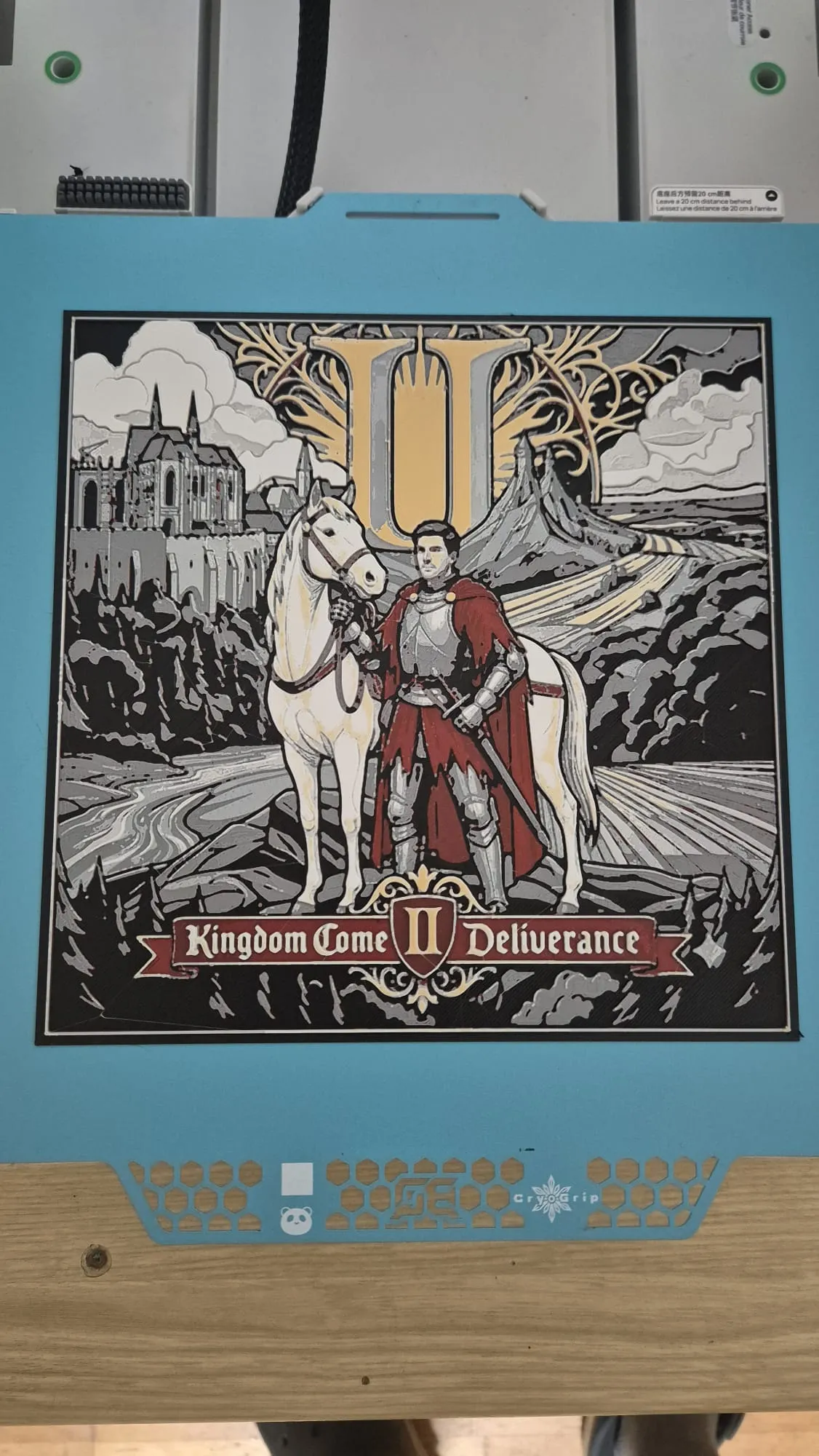 Kingdom Come Deliverance HueForge Wall Art