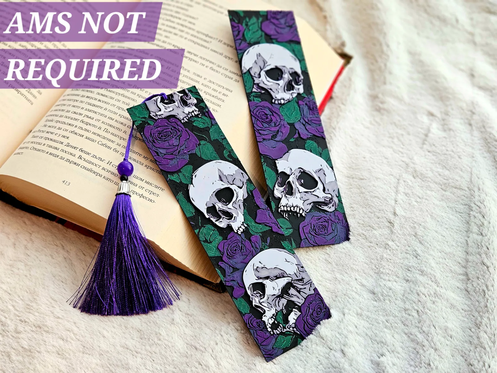 Skulls N' Roses [2] - Bookmarks Set