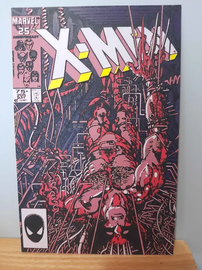 X-Men #205 Cover Hueforge
