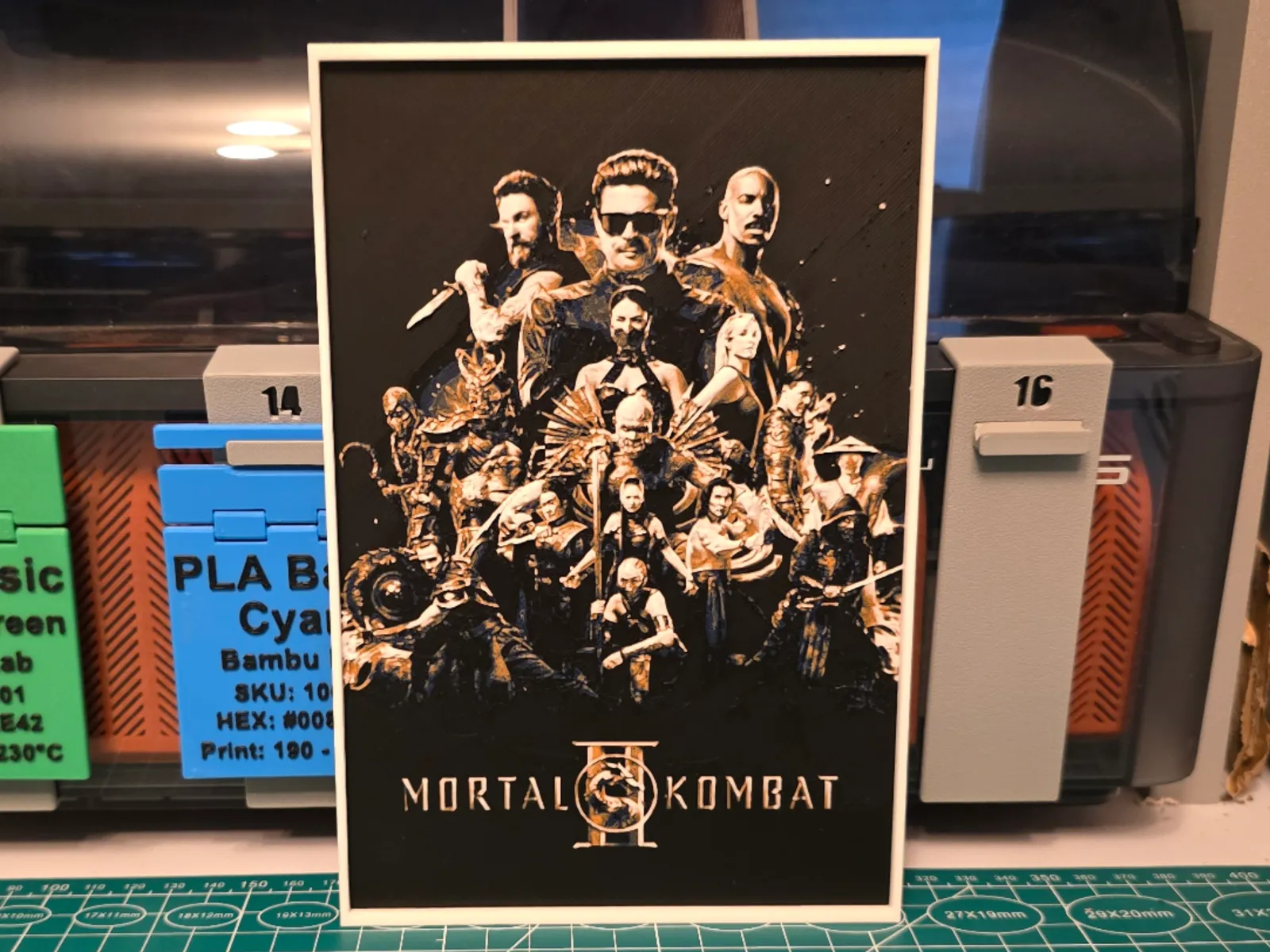 Mortal Kombat II Movie Poster - Hueforge Art