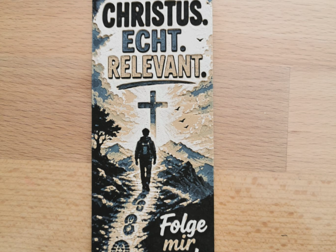 Lesezeichen Christus Echt Relevant