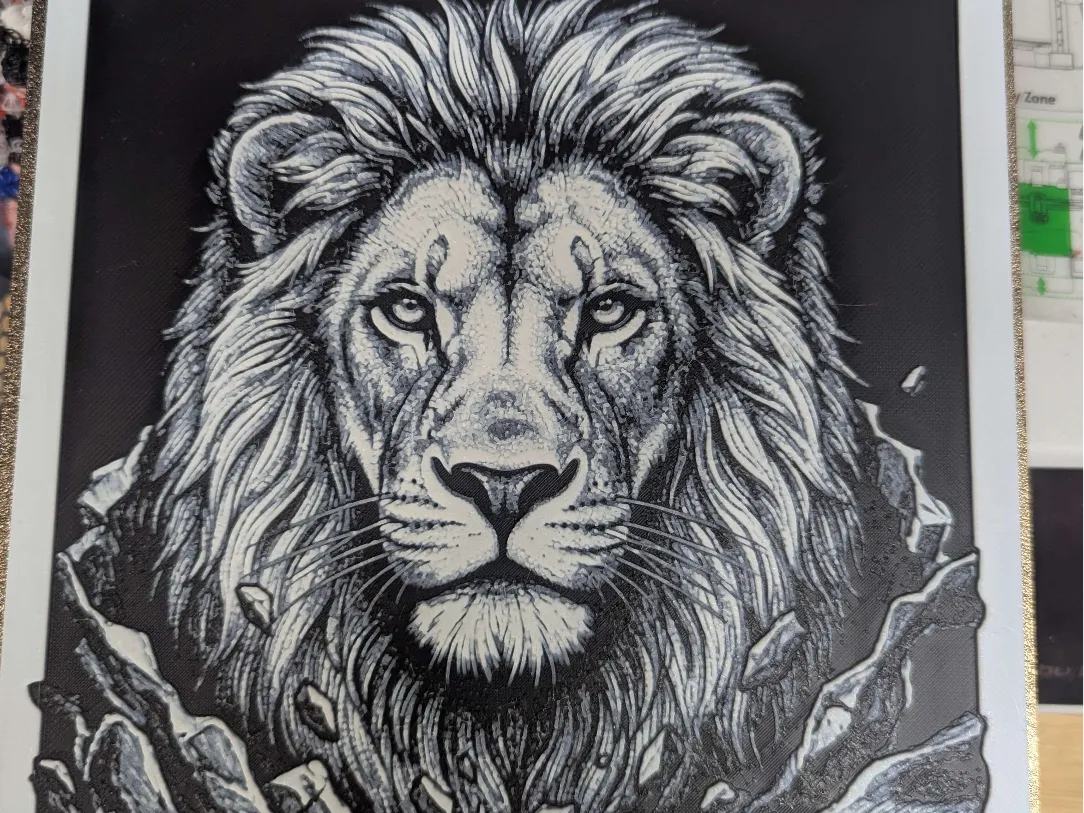 hueforge lion