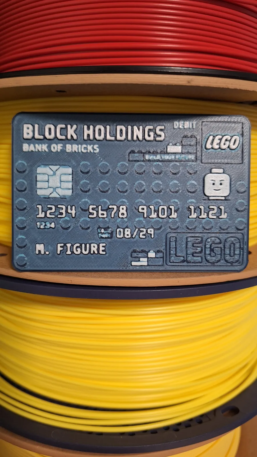 Bank of Bricks Card