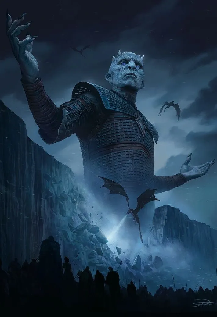 A Song of Ice and Fire Hueforge (fuego y Hielo)