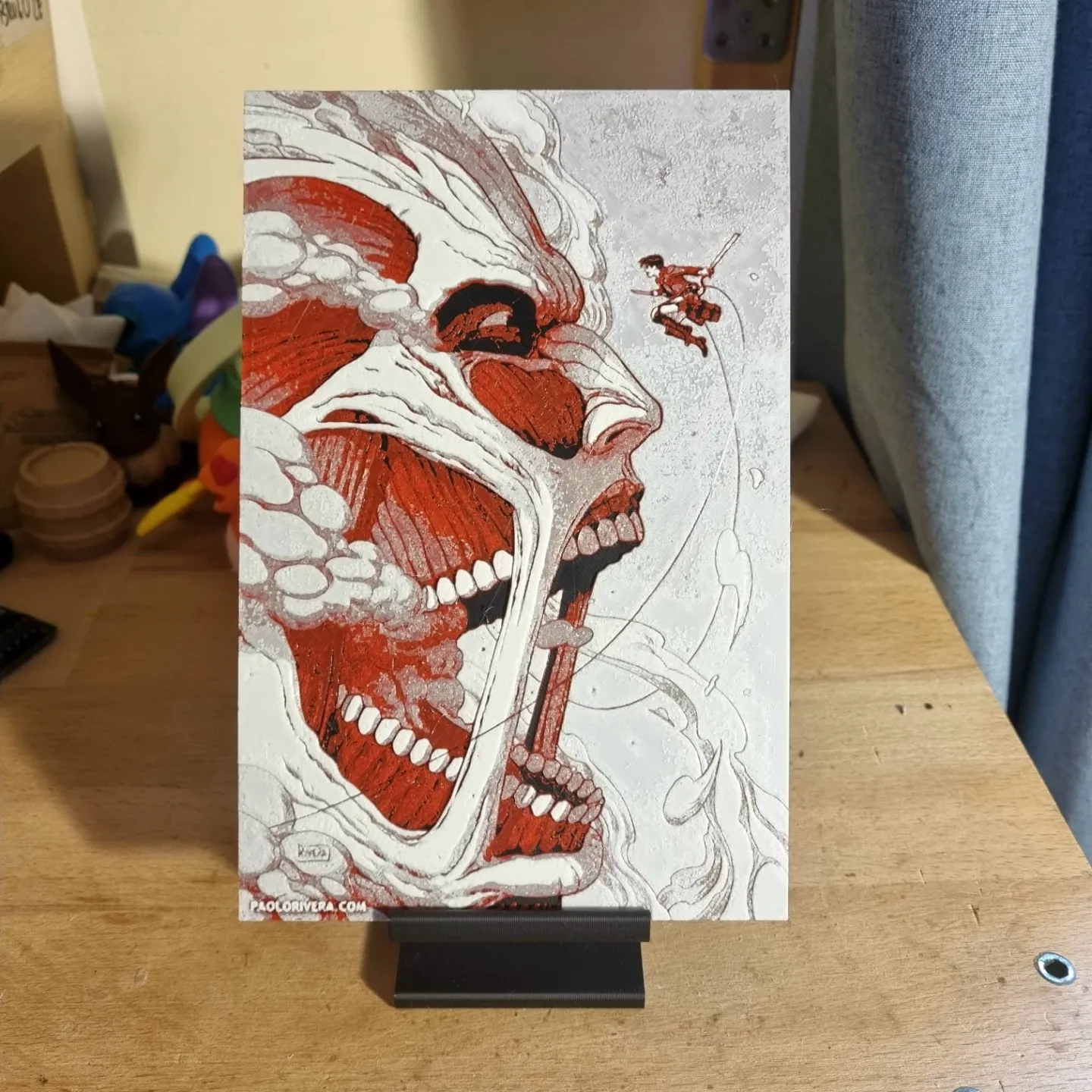 Eren Jaeger Attack a Titan Attack On Titan (HueForge)