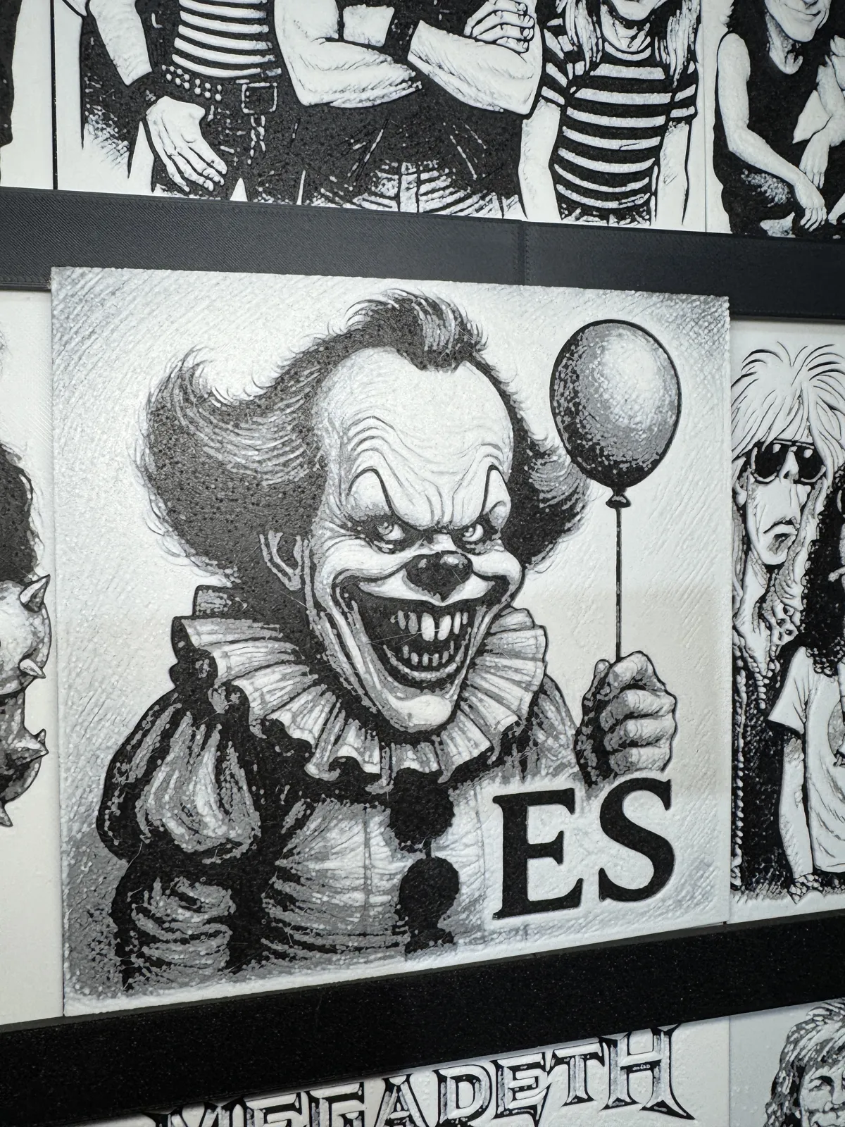Hue Forge Karikatur Clown Pennywise aus ES
