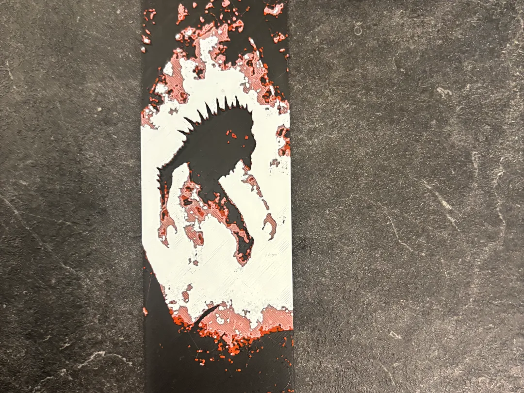 El Chupacabra Bookmark Hueforge