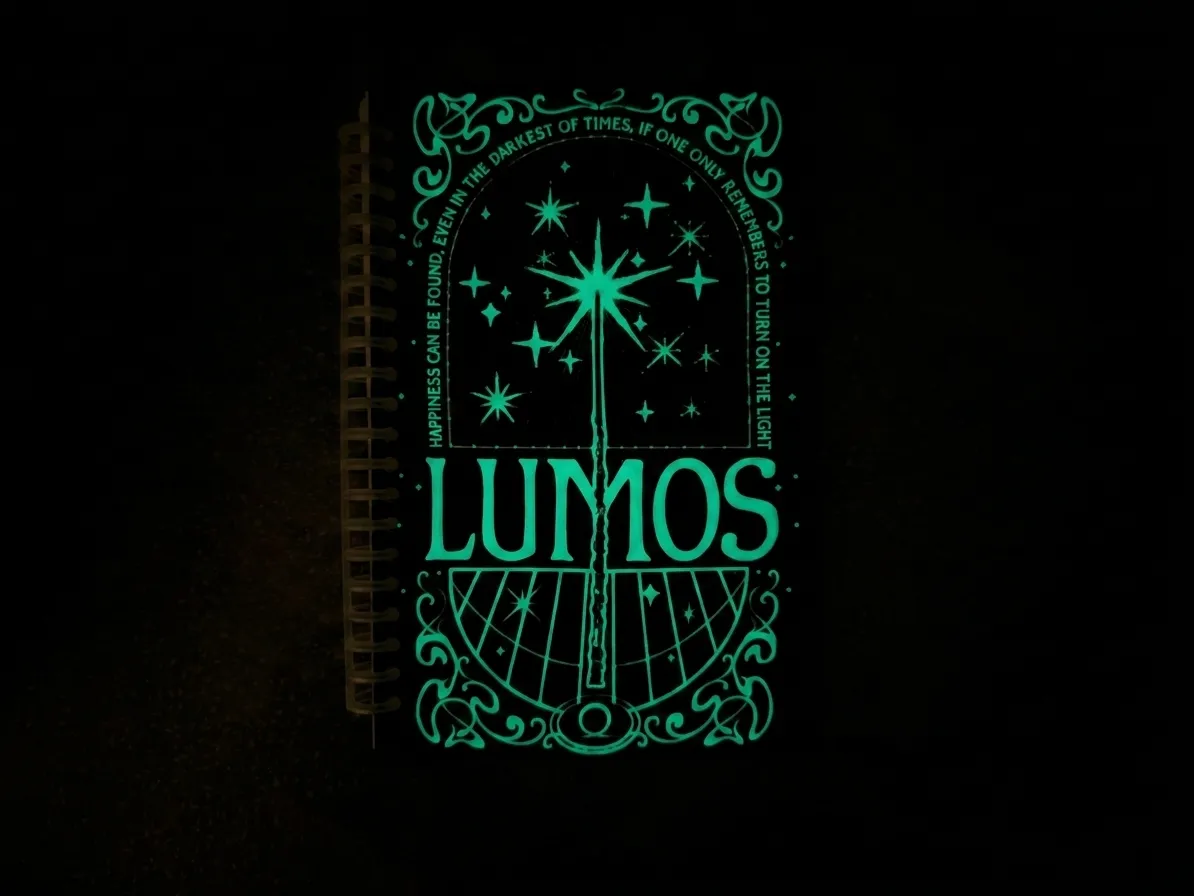 Harry Potter Glow-in-the-Dark Notebook Cover