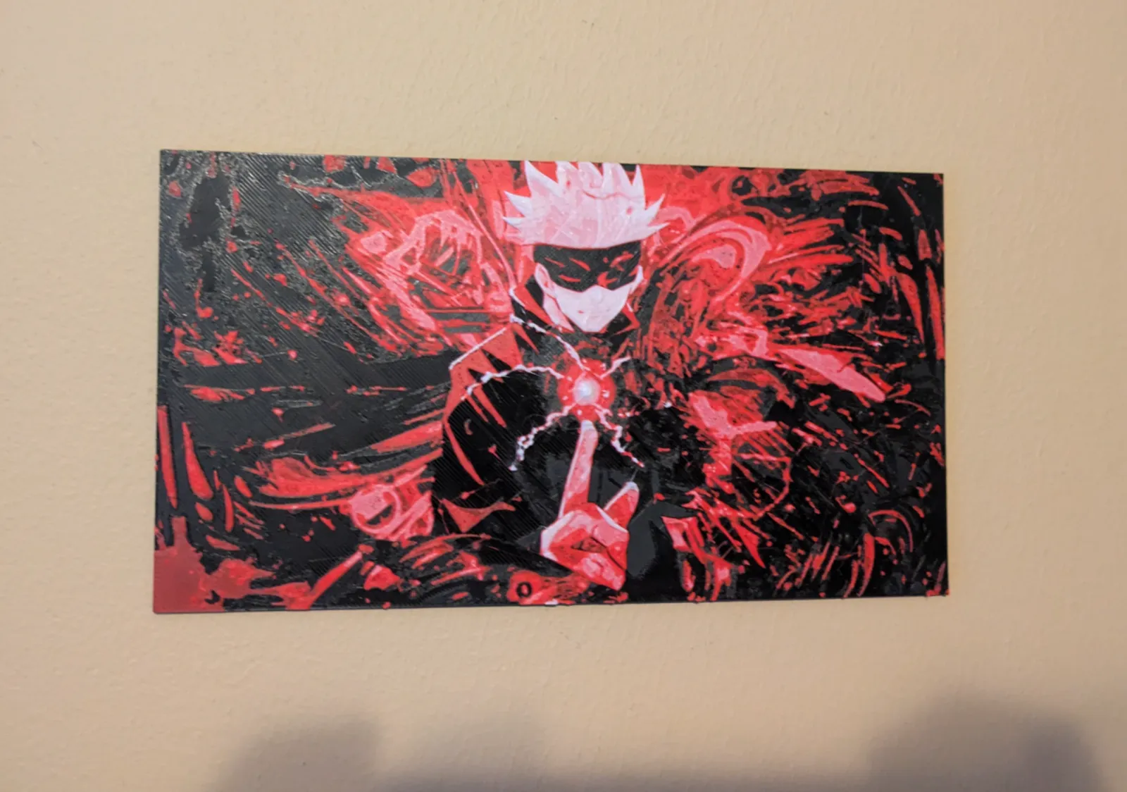 gojo wall art