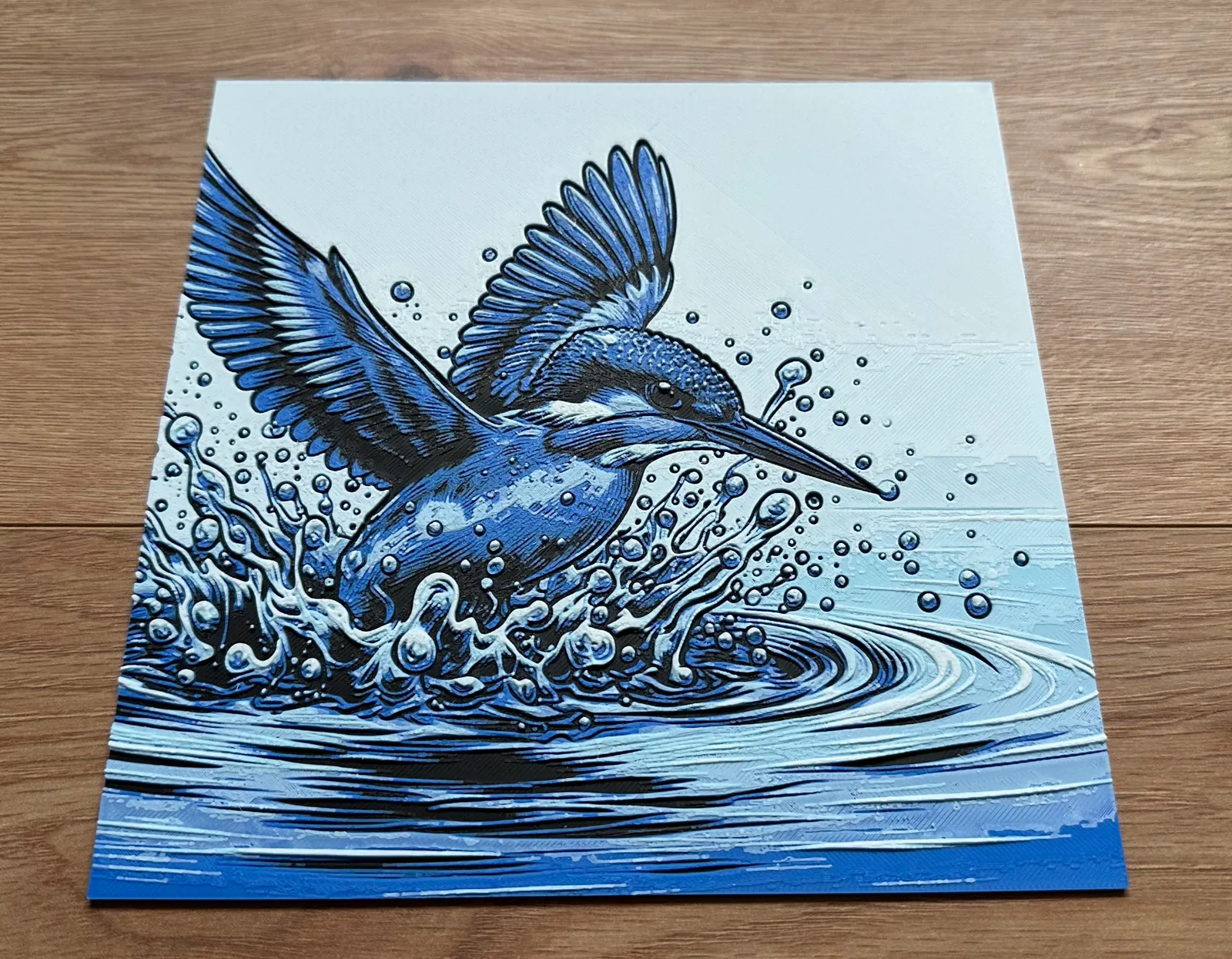 Kingfisher HueForge 200x200