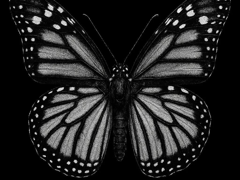 Hueforge Butterfly
