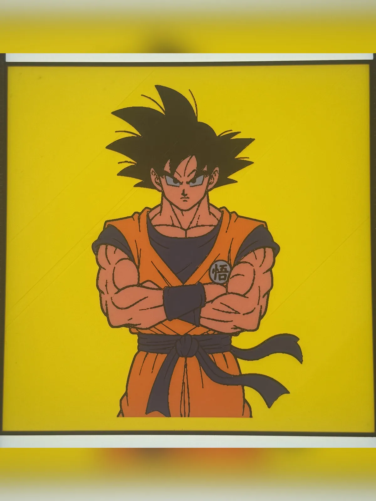 Goku Stance HueForge Print