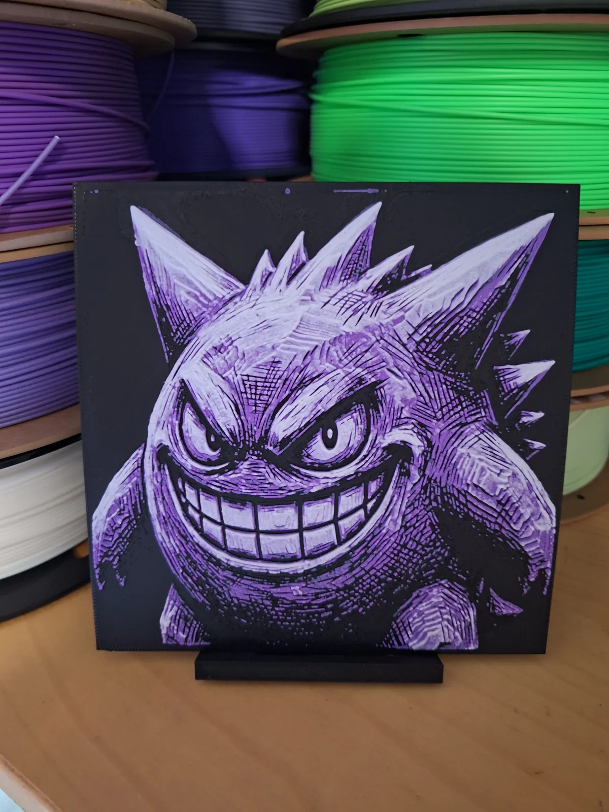 Gengar Smirk- Hueforge 3 Colours
