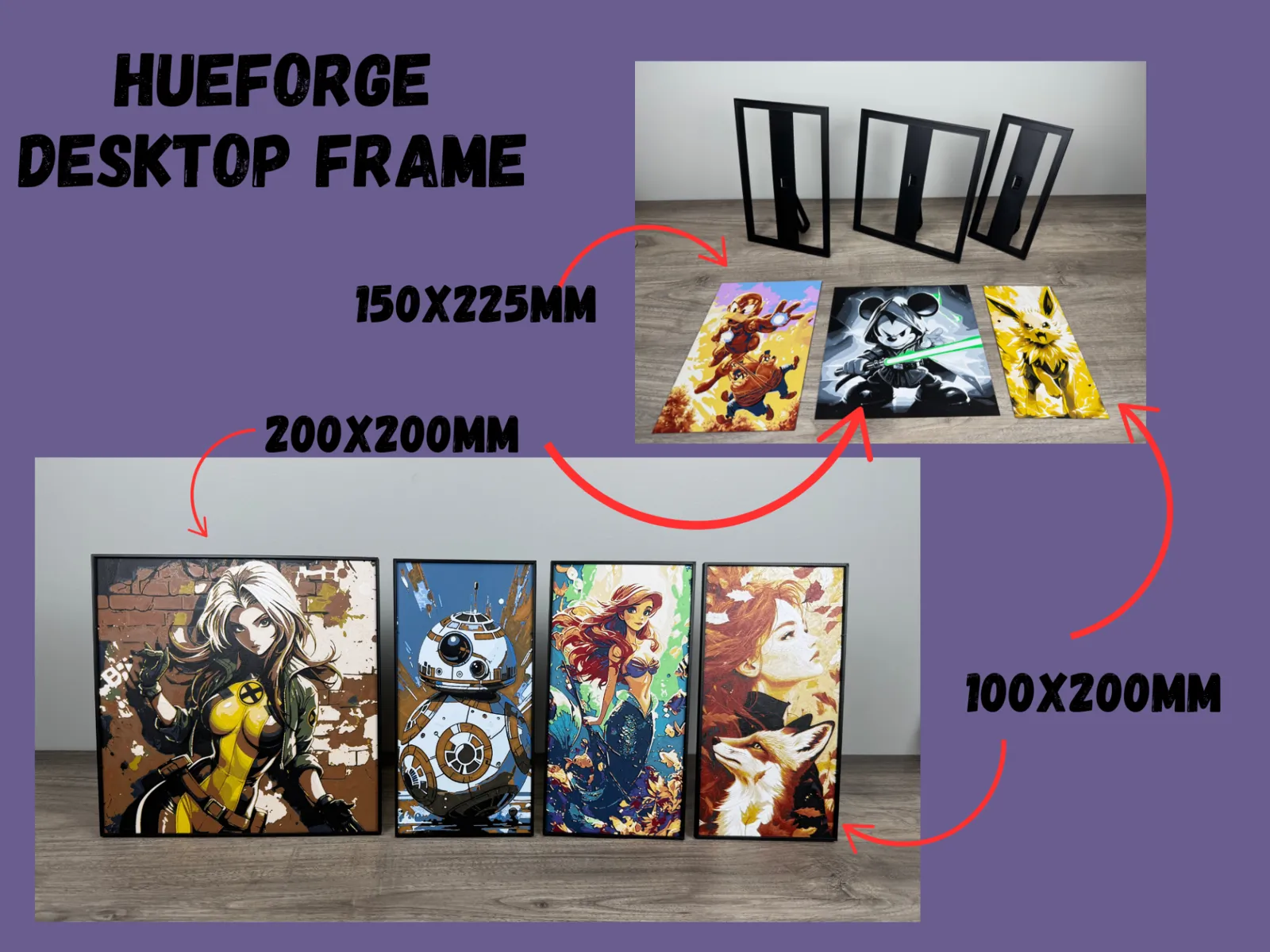 Desktop Hueforge Frame