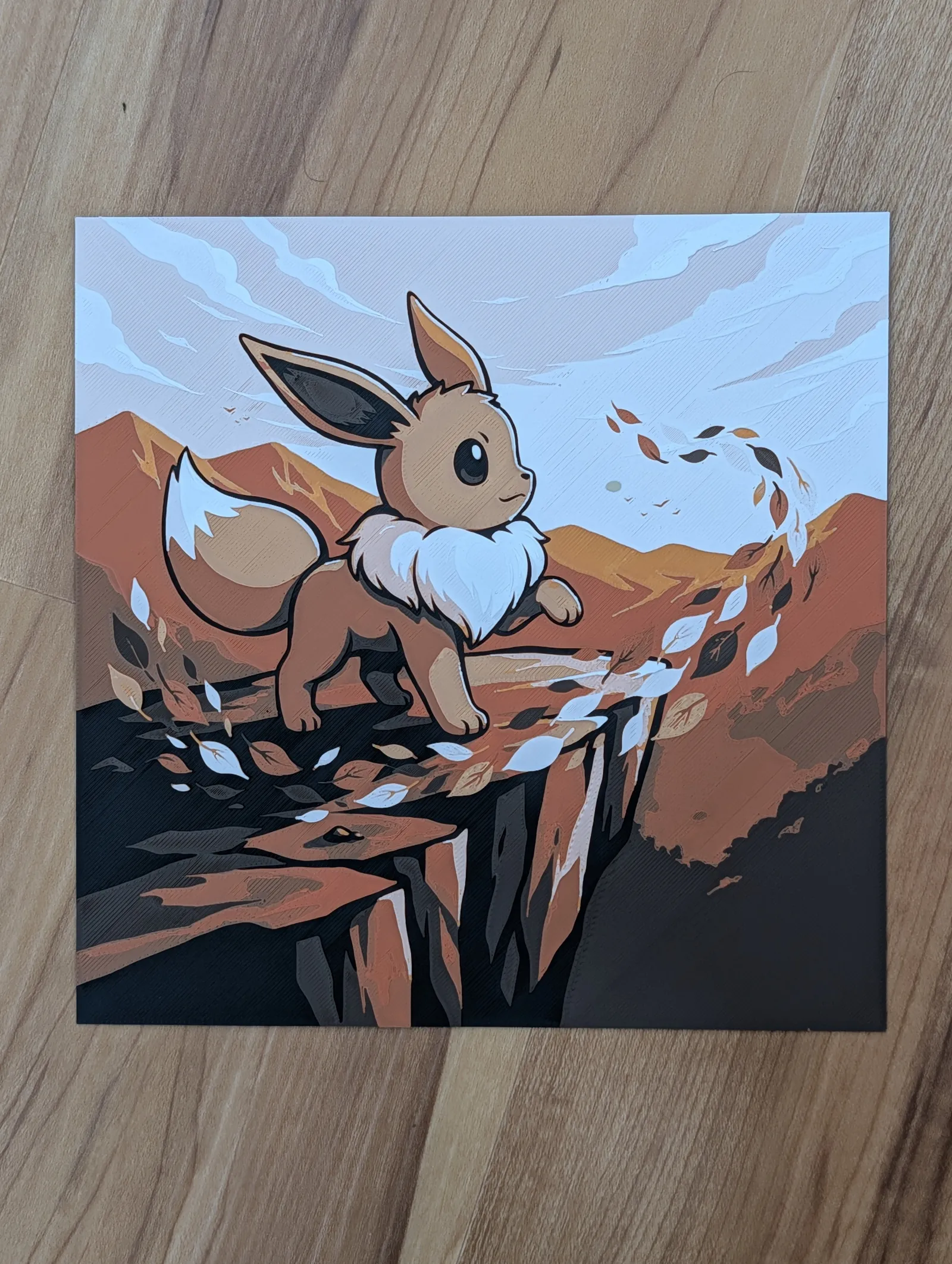 Eevee on the Autumn Ridge