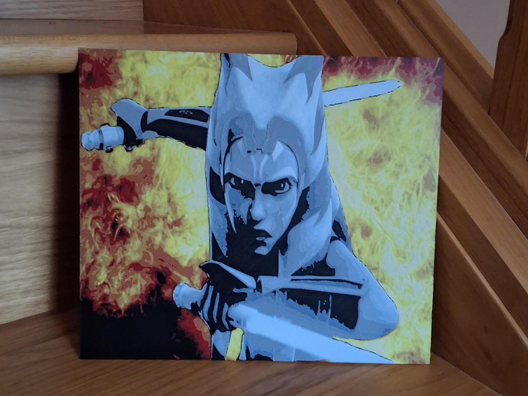 Ahsoka Wall Art