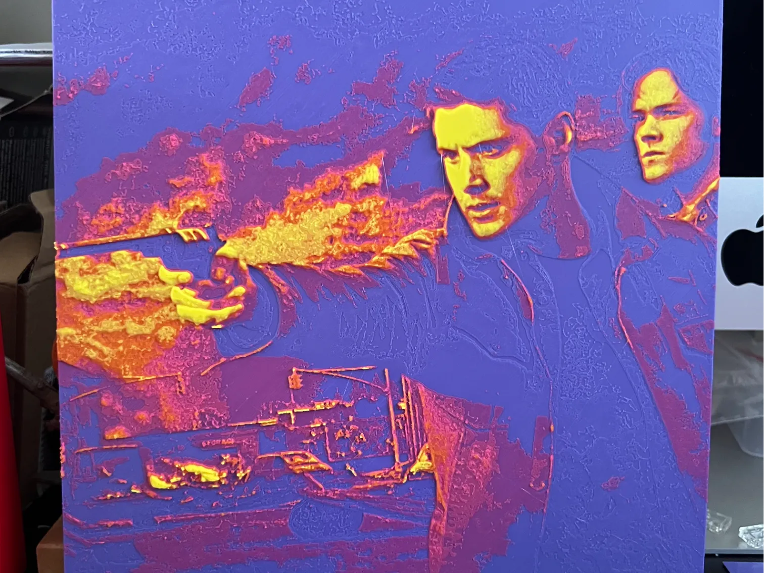 Supernatural Sam & Dean Winchester Hueforge
