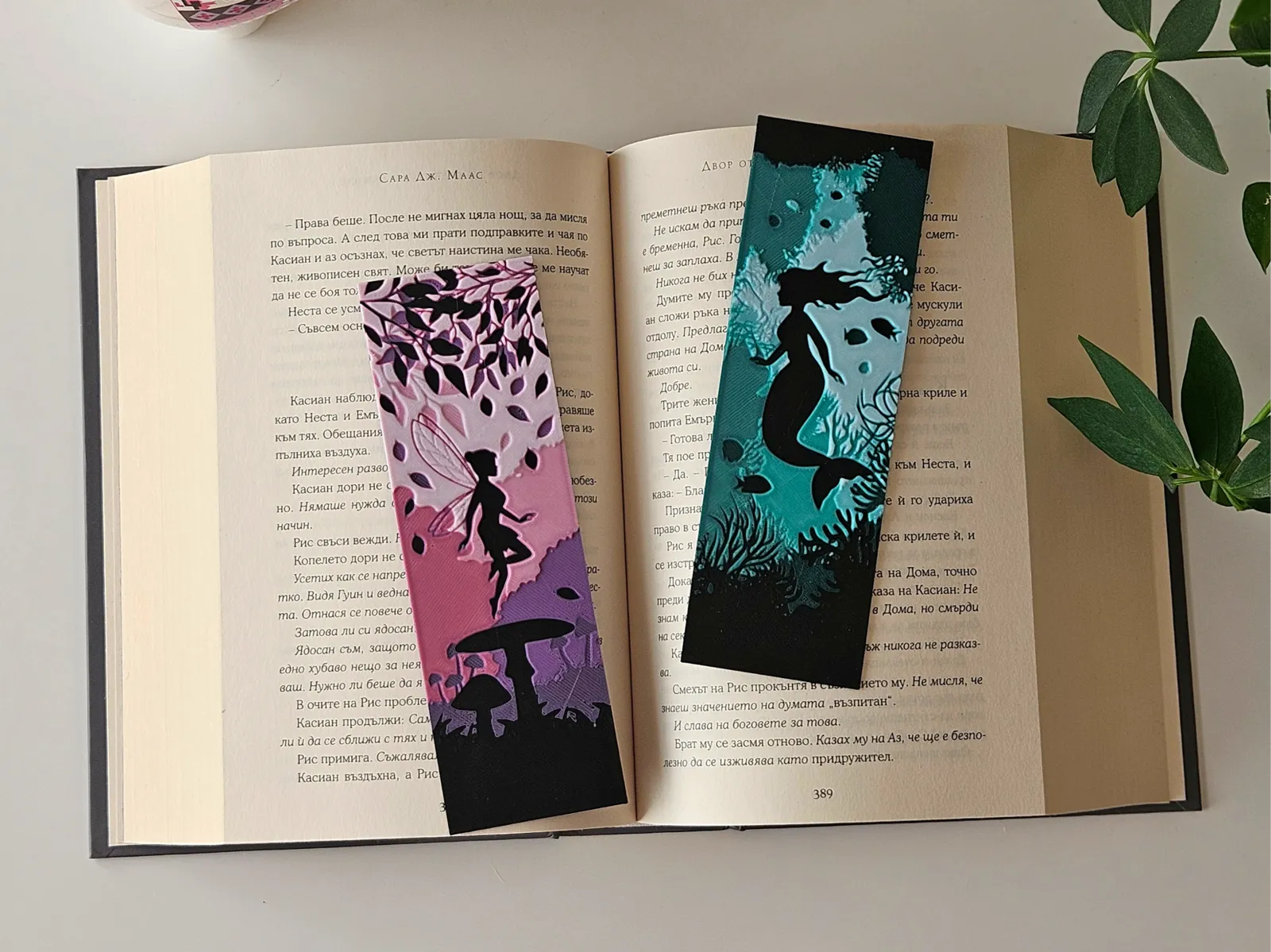 Fairy & Mermaid - Fantasy Bookmarks Set Part 1