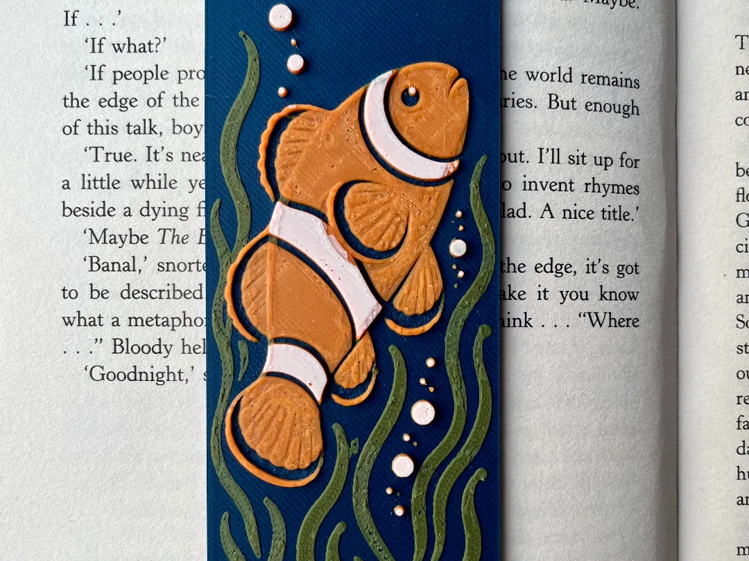 Clownfish Bookmark