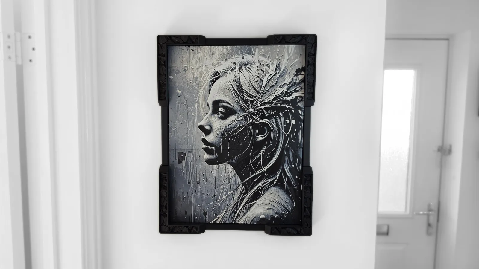 Peeling Woman | Single Panel HueForge
