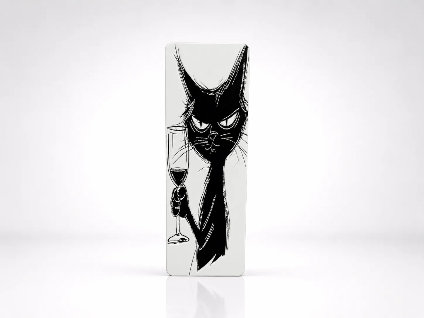 marcapáginas gato copa