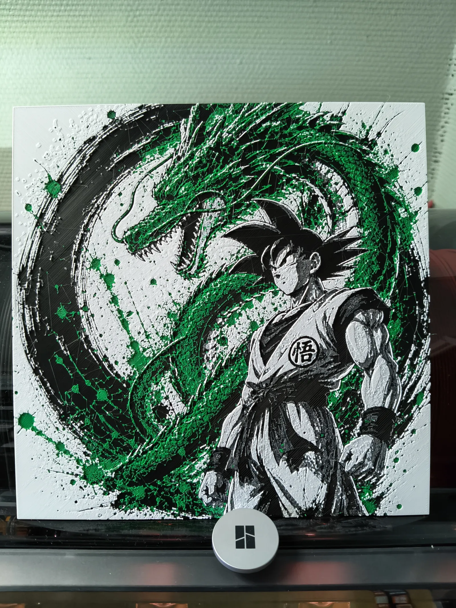 Goku & Shenron ColorPop | HueForge