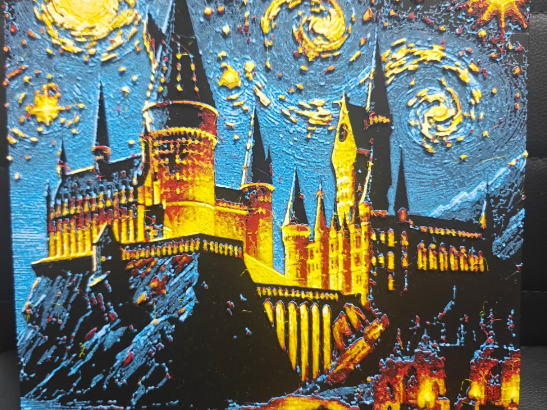 Hogwarts starry night