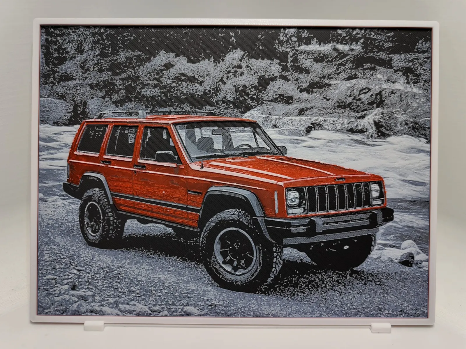 Jeep Cherokee XJ - Hueforge