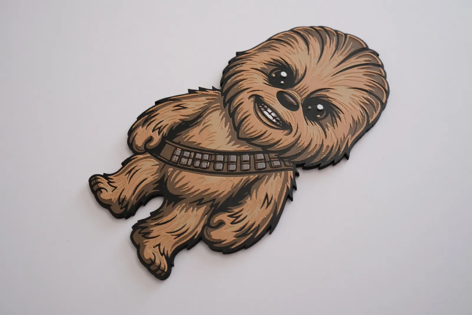Chewbacca Cartoon Star Wars Hueforge