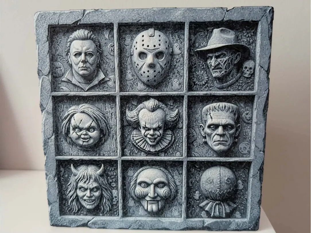 Tiled horrors - Slate style hueforge