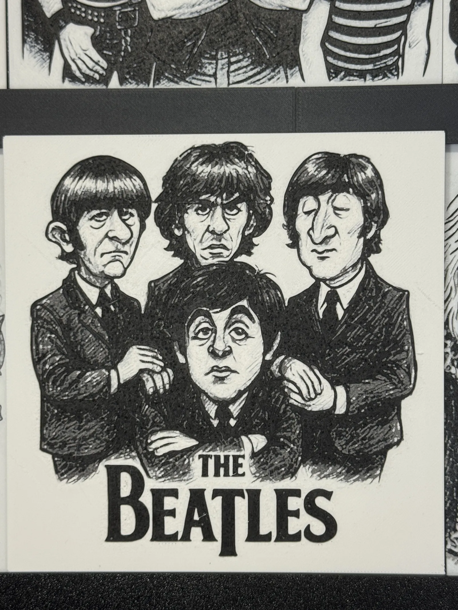 Hue Forge Karikatur The Beatles